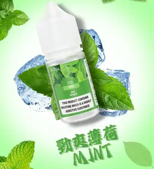 DIYA-煙油-30m-l-POD-專用-台灣-勁爽薄荷.webp DIYA 叮啞 煙油 30ml容量/防嗆順口配方/0-50mg尼古丁鹽/通用注油小煙【買5瓶送MKG主機】