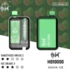 Hebat 喜貝 10000口 拋棄式電子煙 15ml容量/5%尼古丁鹽/LED螢幕顯示/Type-C快充