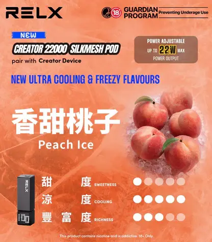 RELX 悅刻 Creator 積木系列 22000口 樂高DIY外型/全彩螢幕/12W-22W調壓/磁吸換彈【買4盒送主機】