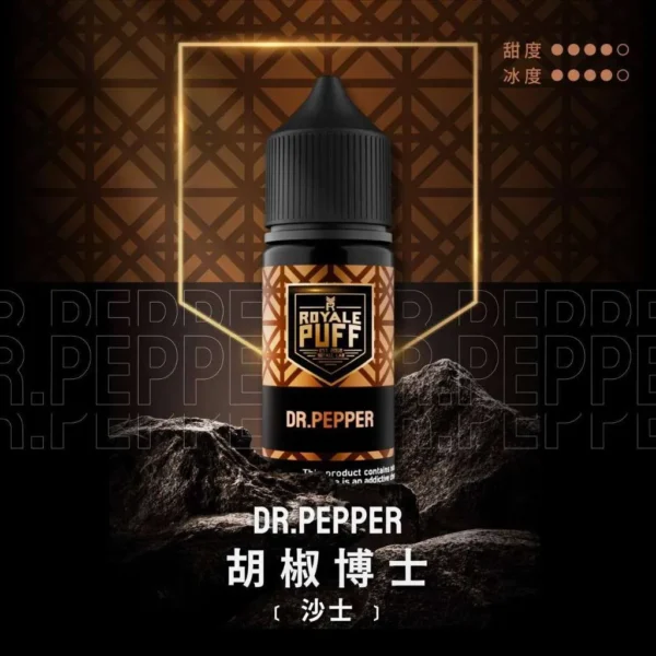 Royale Puff 注油煙油 40ml大容量/30mg尼古丁鹽配方/順滑擊喉口感/廣泛通用各式注油小煙主機